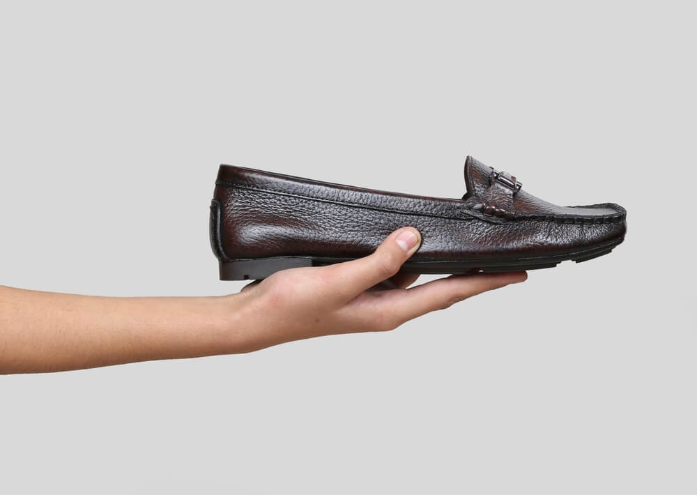 chaussure en cuir